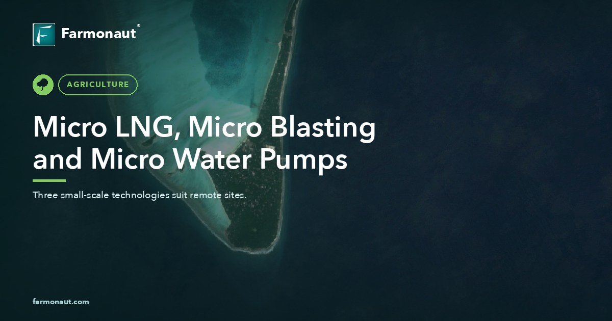 Micro Lng, Micro Blasting And Micro Water Pumps