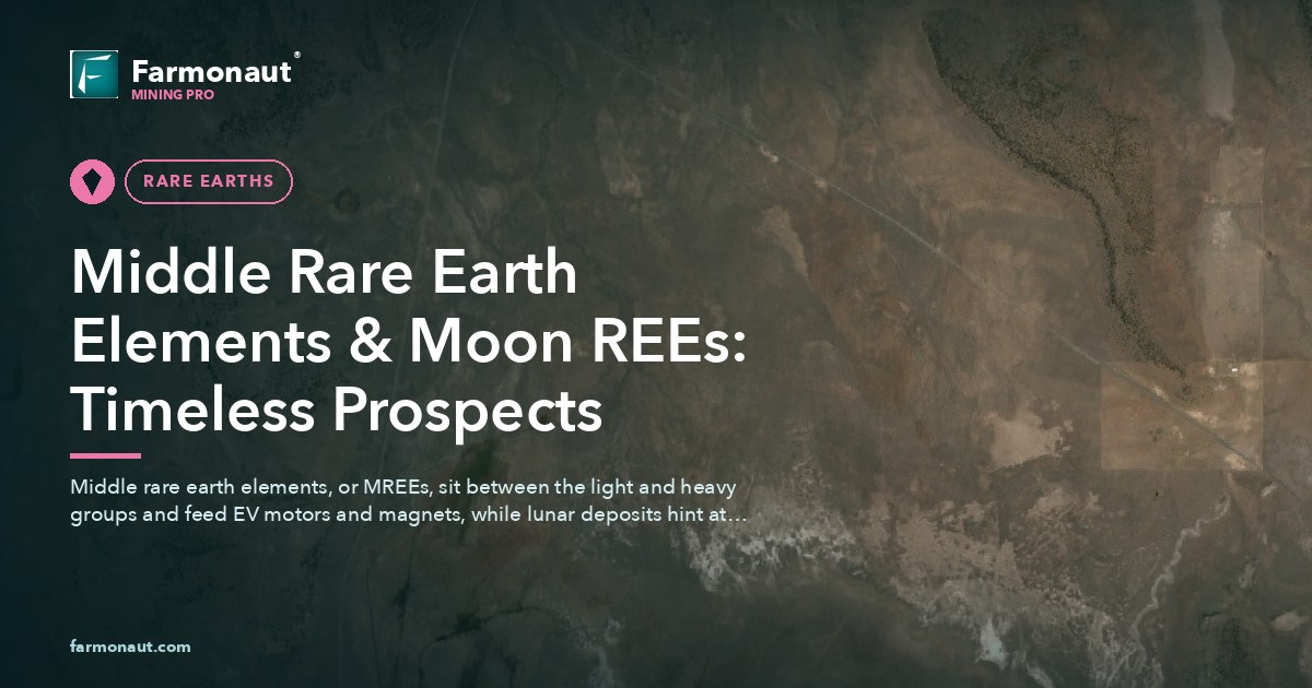 Middle Rare Earth Elements &Amp; Moon Rees: Timeless Prospects