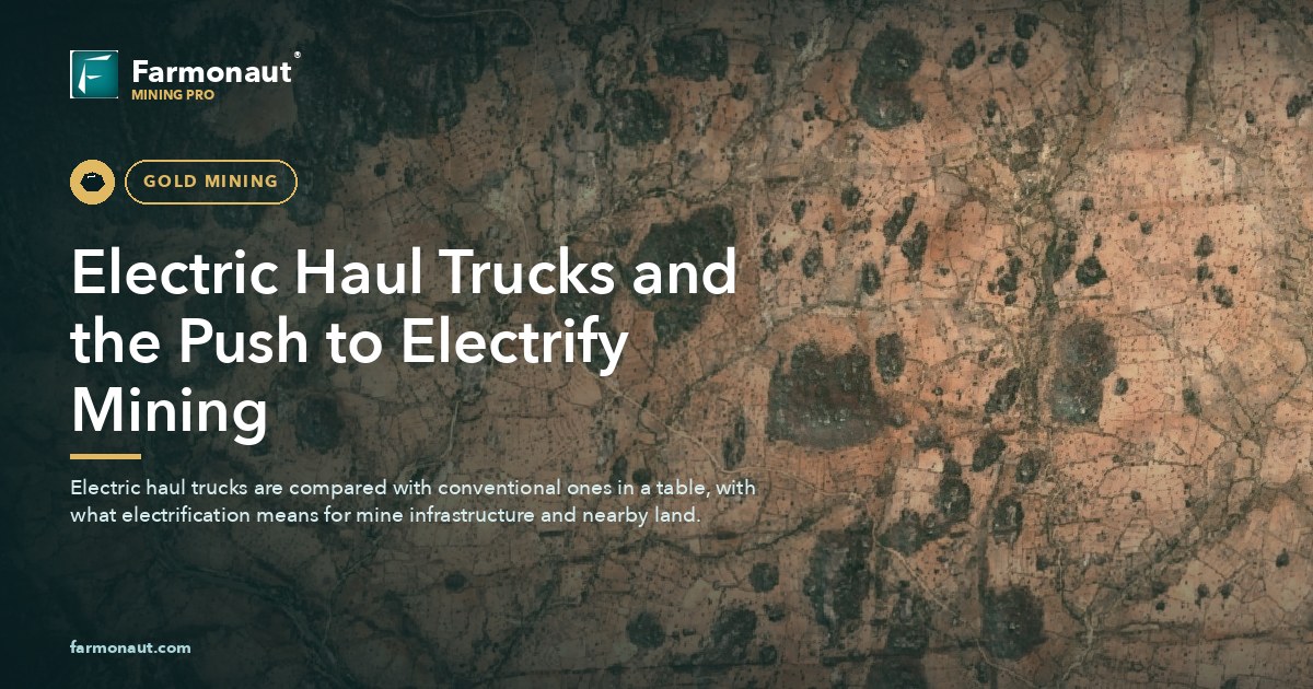 $ Million Gold Haul: Electric Haul Trucks Drive Mining 102 Electric Haul Trucks And The Push To Electrify Mining