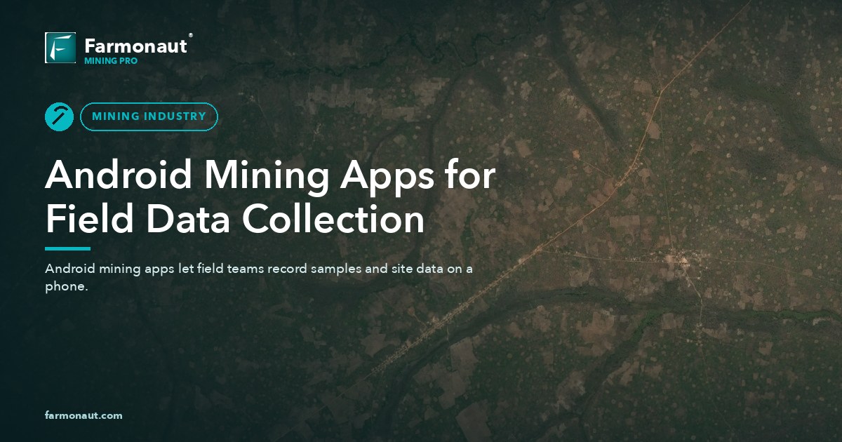 Android Mining Apps For Field Data Collection