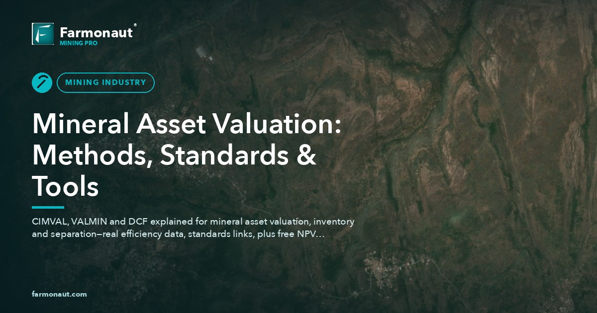 Mineral Asset Valuation: Methods, Standards &Amp; Tools