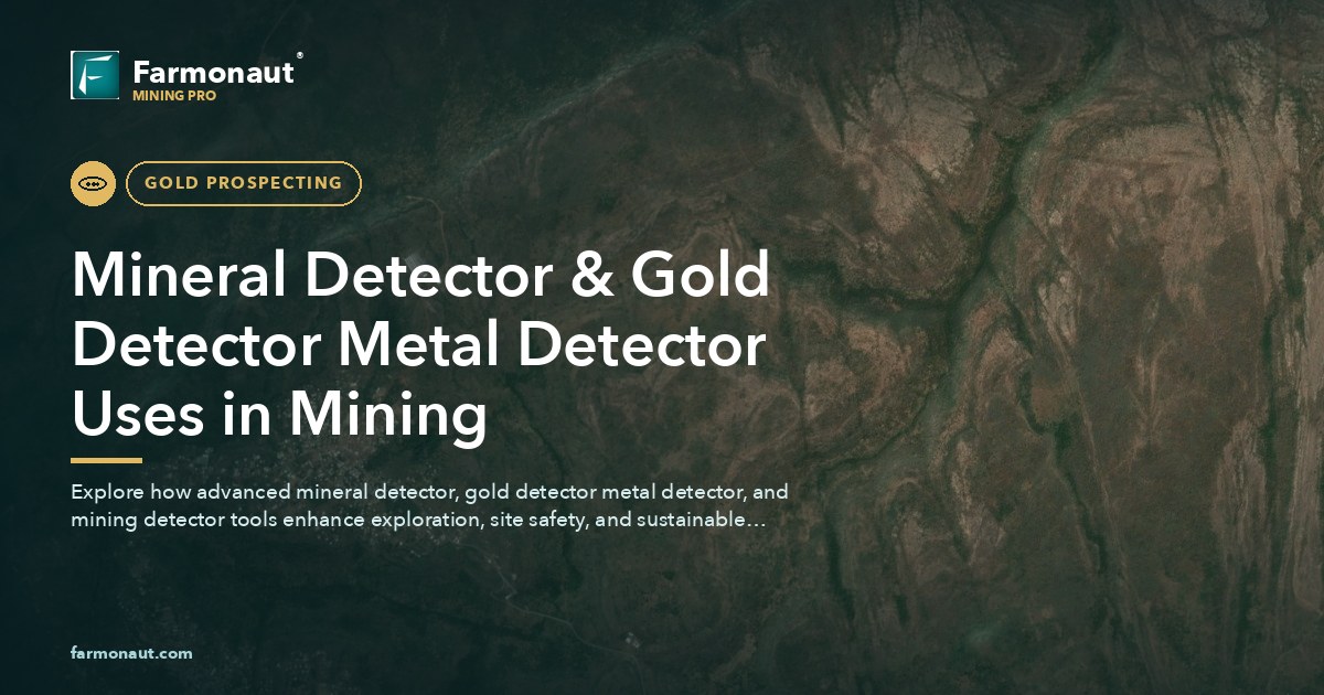 Mineral Detector &Amp; Gold Detector Metal Detector Uses In Mining