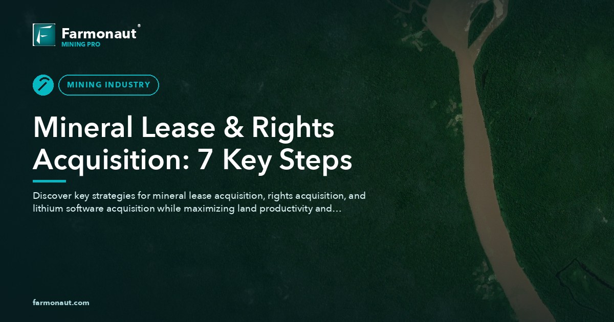 Mineral Lease &Amp; Rights Acquisition: 7 Key Steps