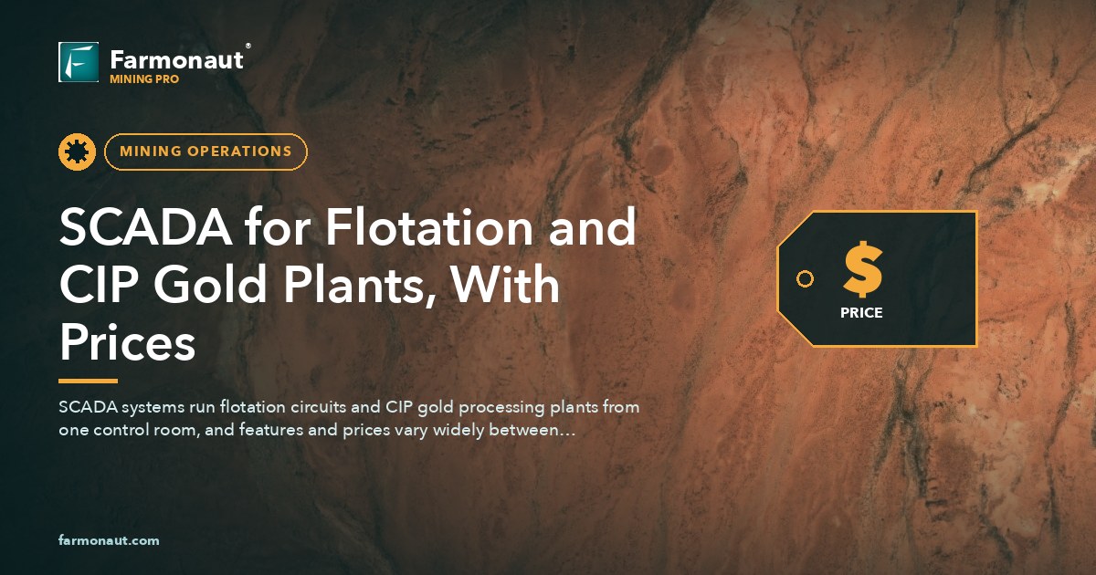 Scada For Flotation And Cip Gold Plants, With Prices