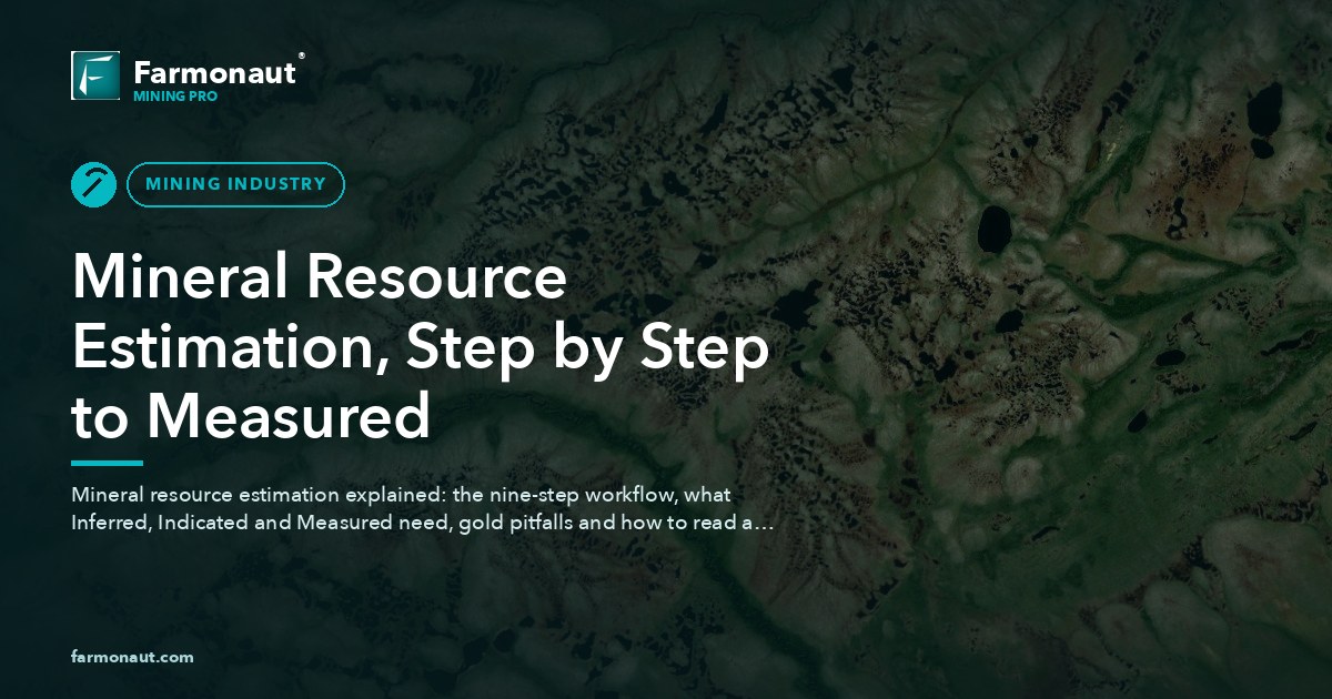Mineral Resource Estimation, Step By Step To Measured