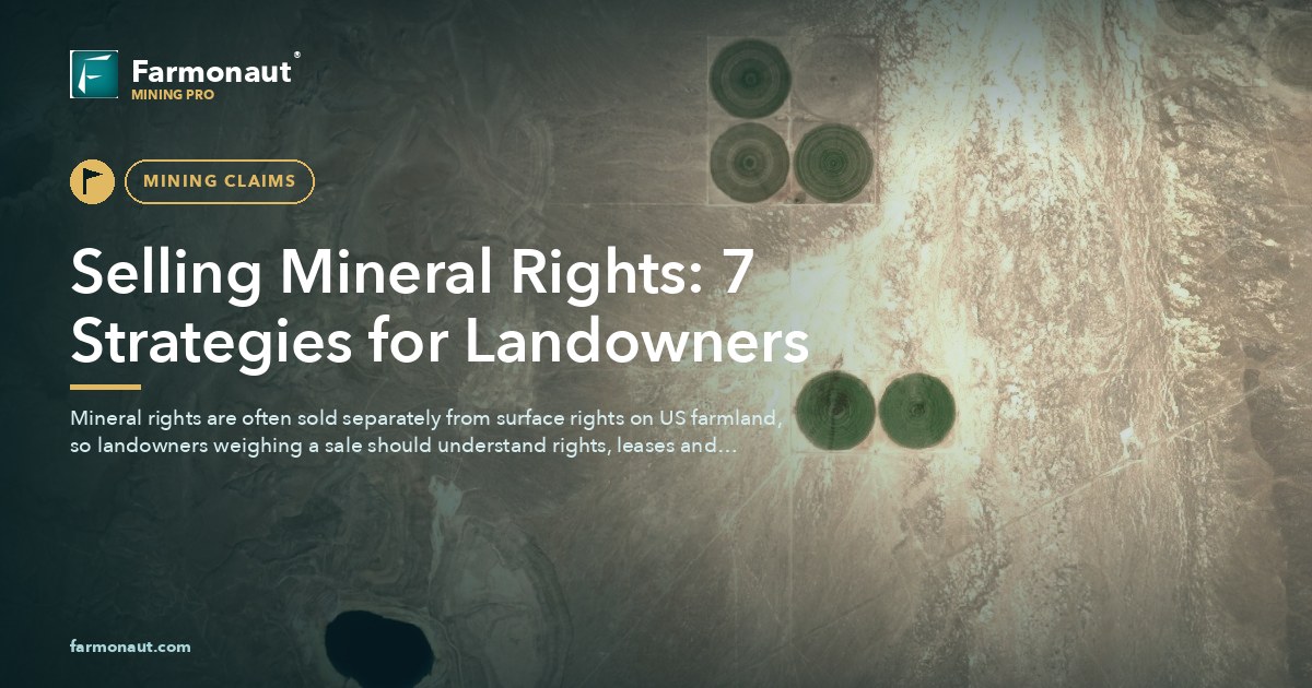 Selling Mineral Rights: 7 Strategies For Landowners