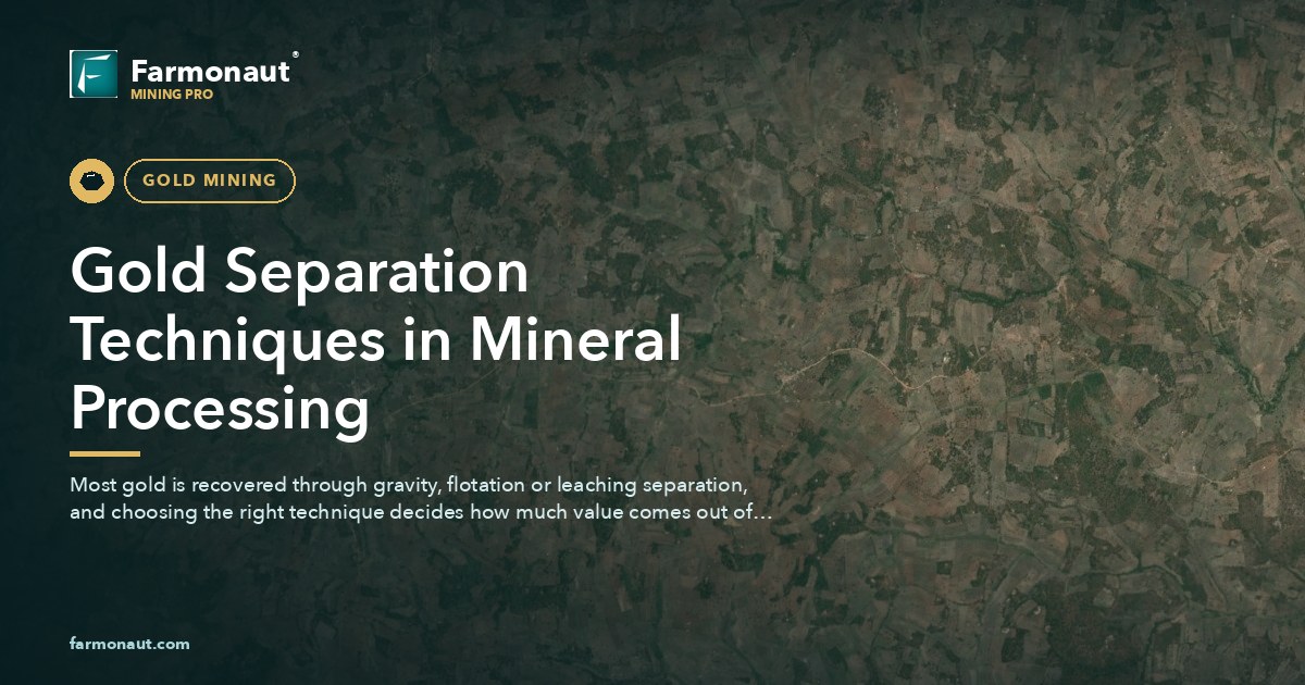 Gold Separation Techniques In Mineral Processing