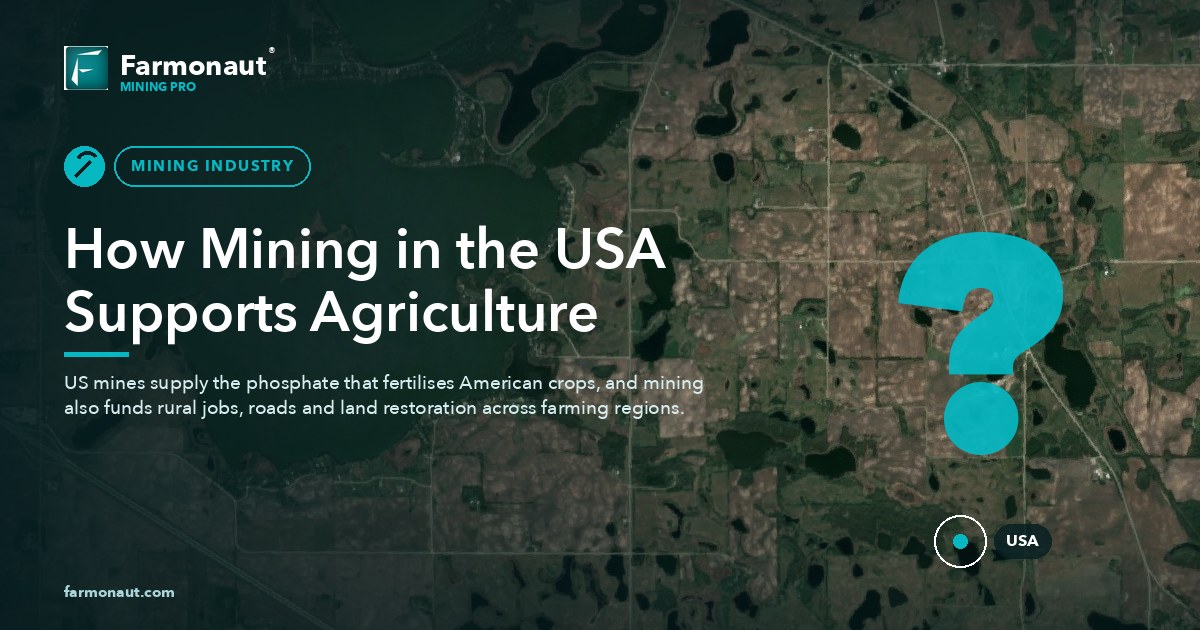 How Mining In The Usa Supports Agriculture