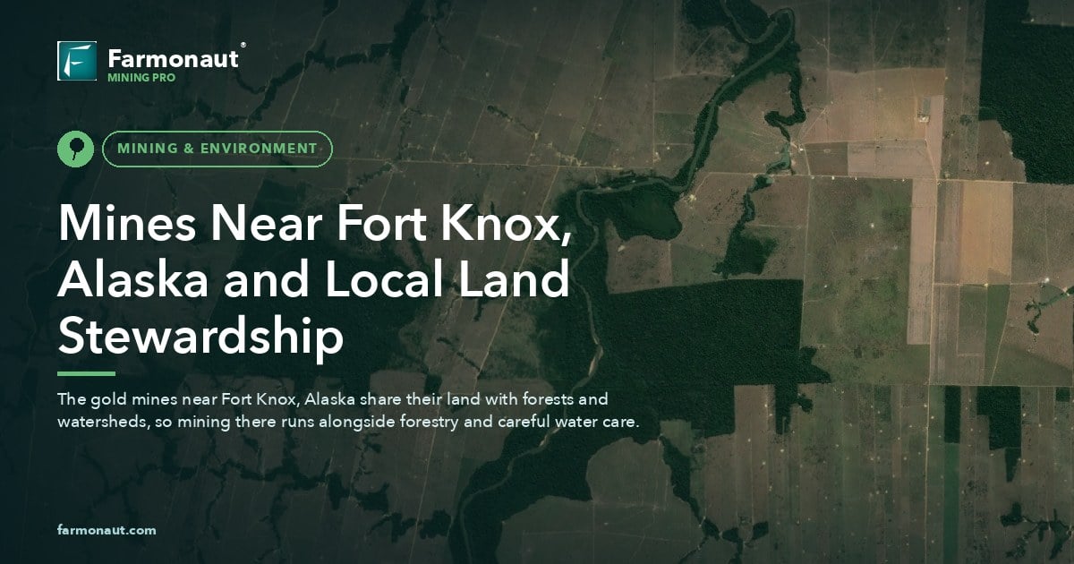 Mines Near Fort Knox, Alaska And Local Land Stewardship