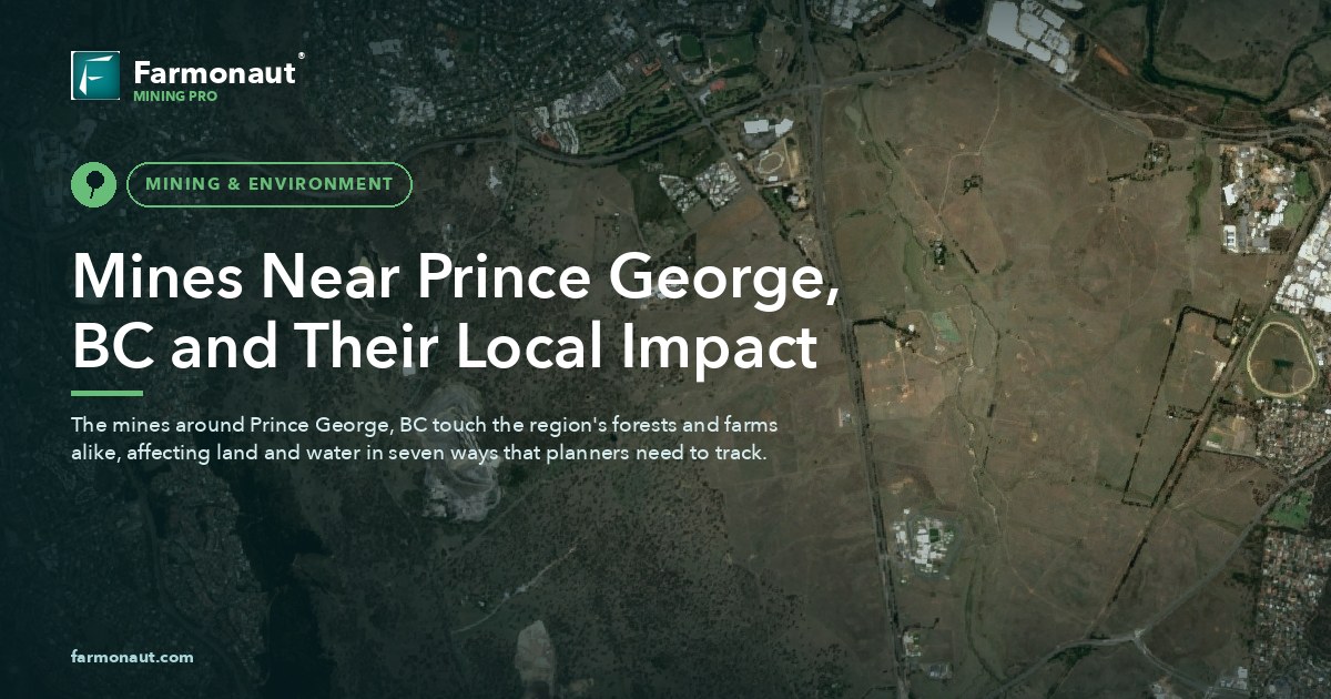 Mines Near Prince George, Bc And Their Local Impact