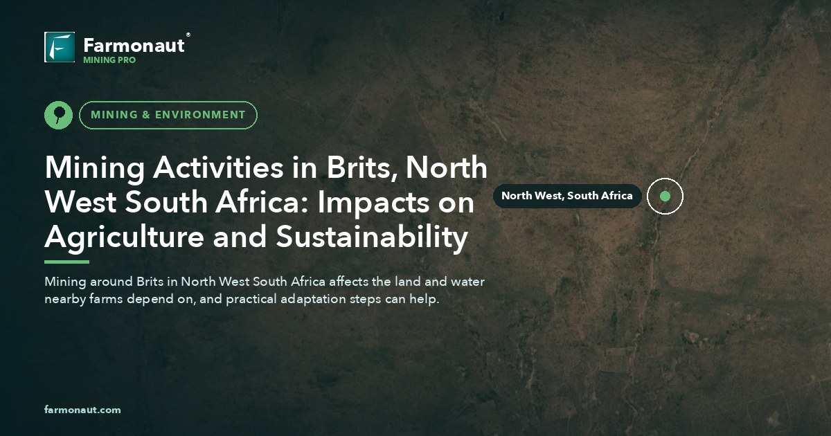 Mining Activities In Brits, North West South Africa: Impacts On Agriculture And Sustainability