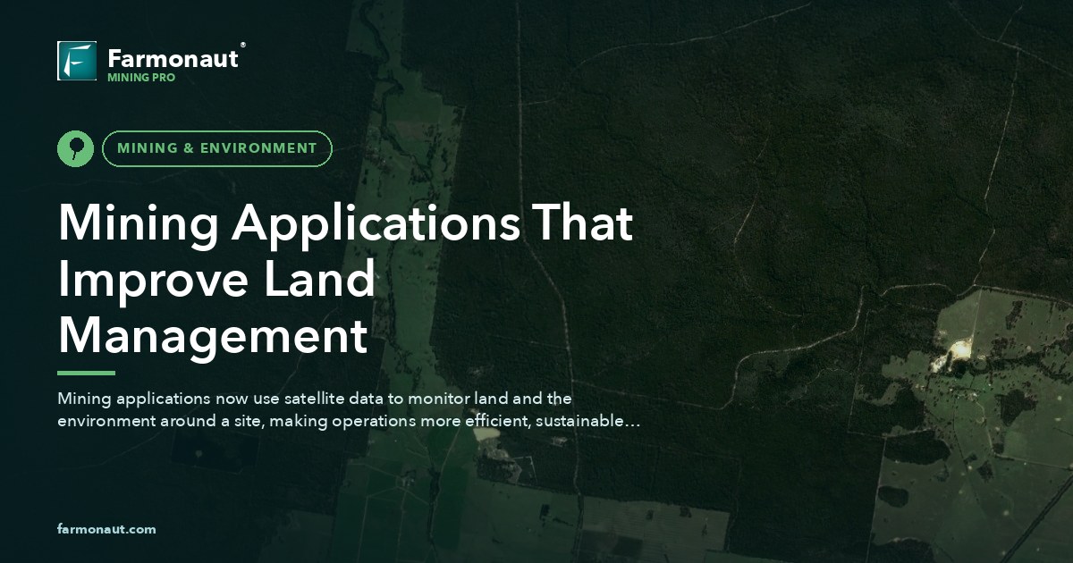Mining Applications That Improve Land Management