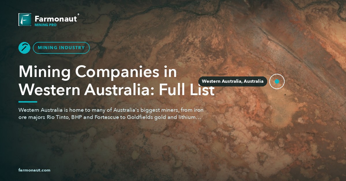 Mining Companies In Western Australia: Full List