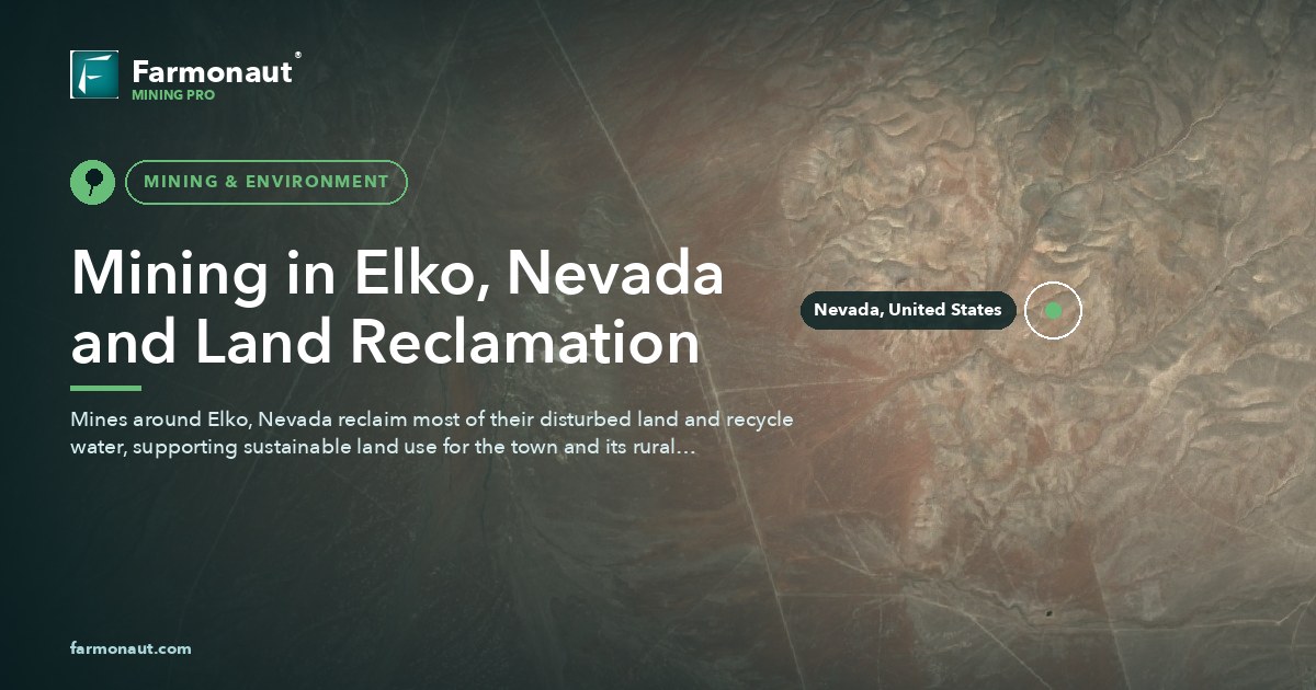 Mining In Elko, Nevada And Land Reclamation
