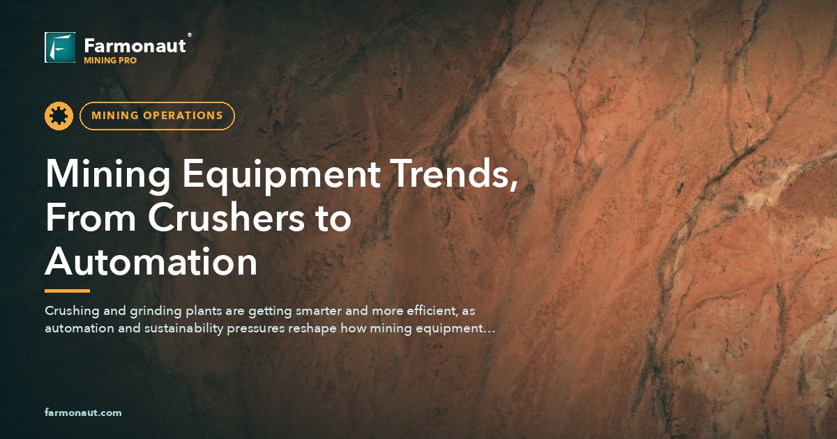 Mining Equipment Trends, From Crushers To Automation