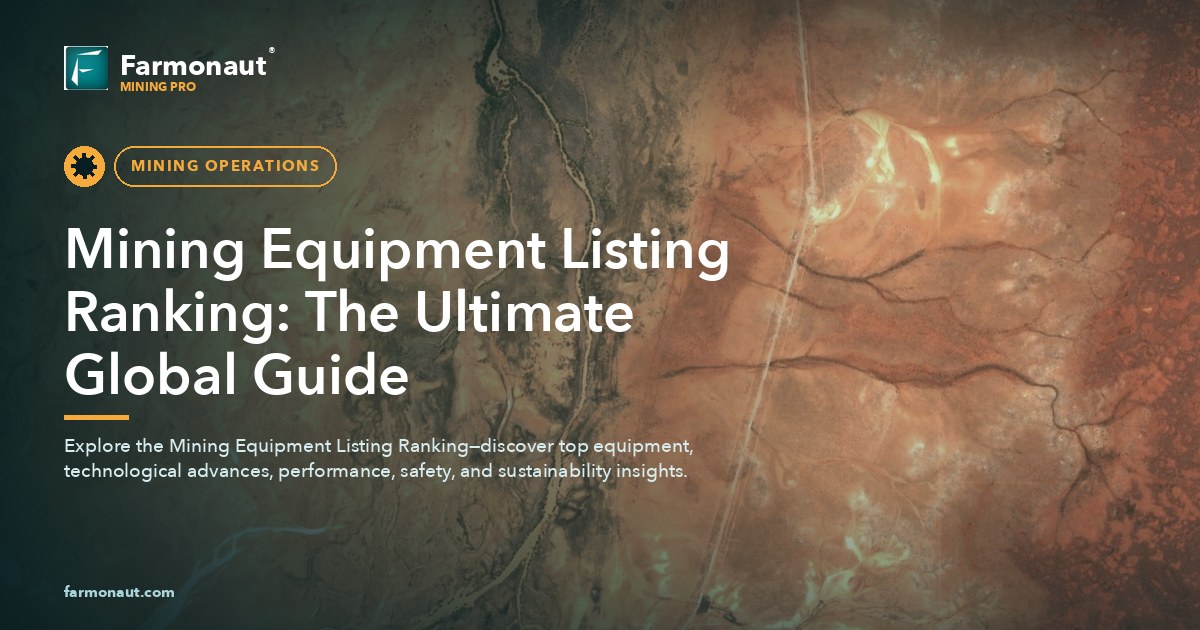 Mining Equipment Listing Ranking: The Ultimate Global Guide