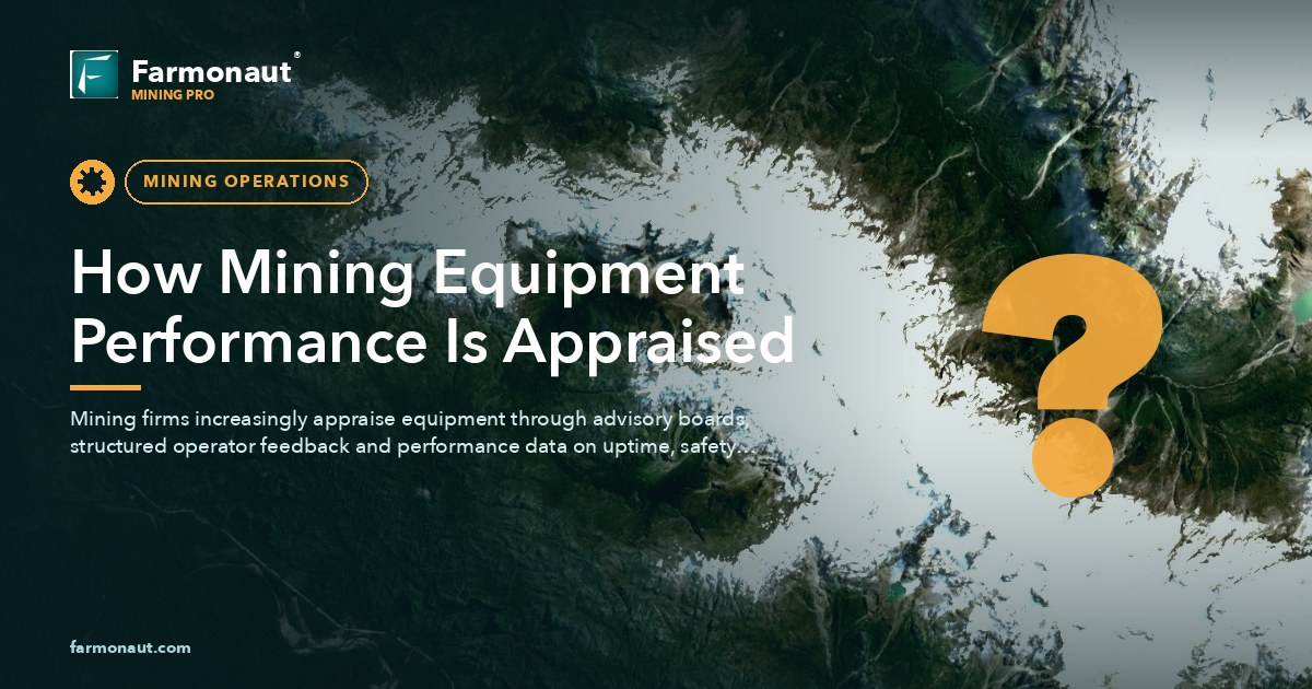 How Mining Equipment Performance Is Appraised