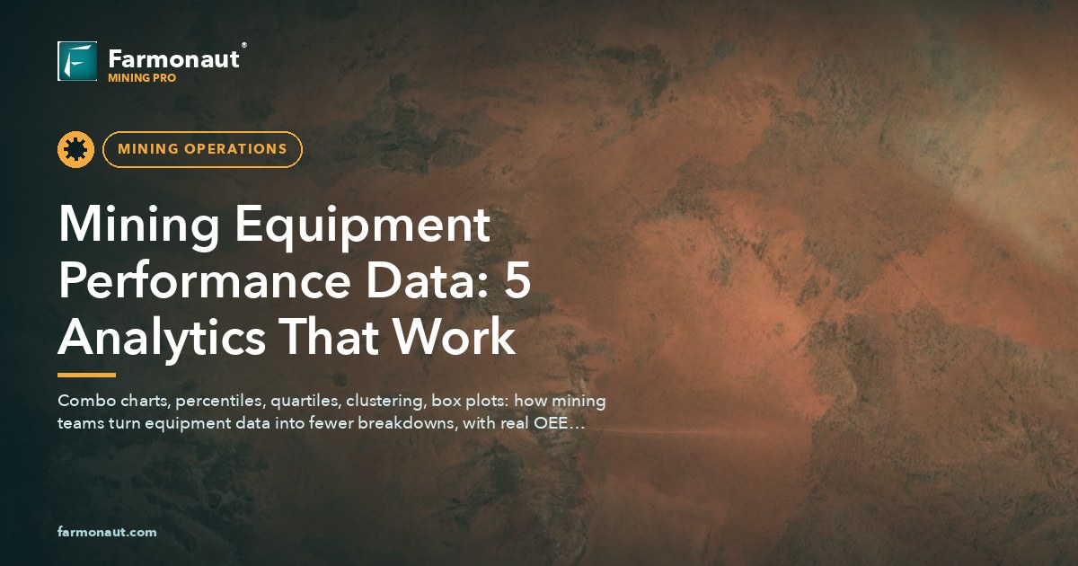 Mining Equipment Performance Data: 5 Analytics That Work