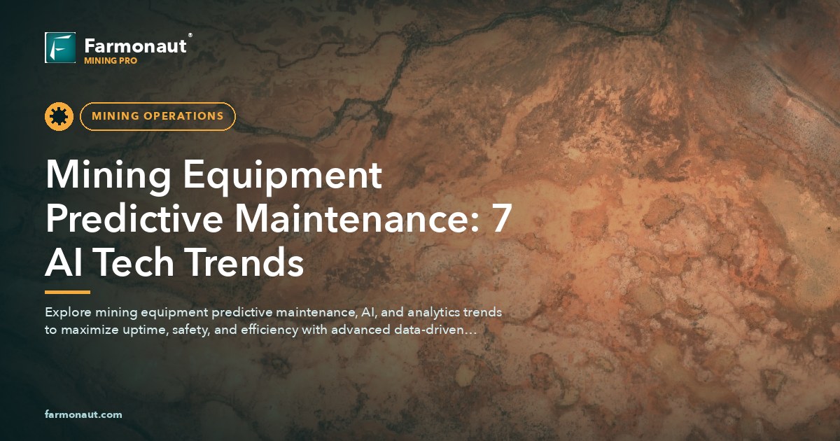 Mining Equipment Predictive Maintenance: 7 Ai Tech Trends