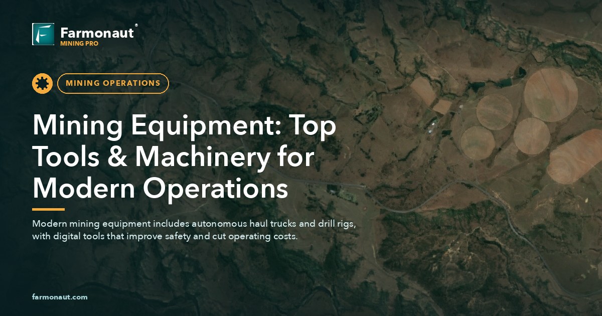 Mining Equipment: Top Tools &Amp; Machinery For Modern Operations