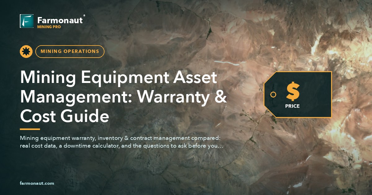 Mining Equipment Asset Management: Warranty &Amp; Cost Guide