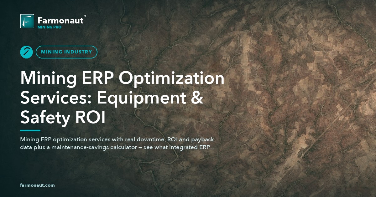 Mining Erp Optimization Services: Equipment &Amp; Safety Roi