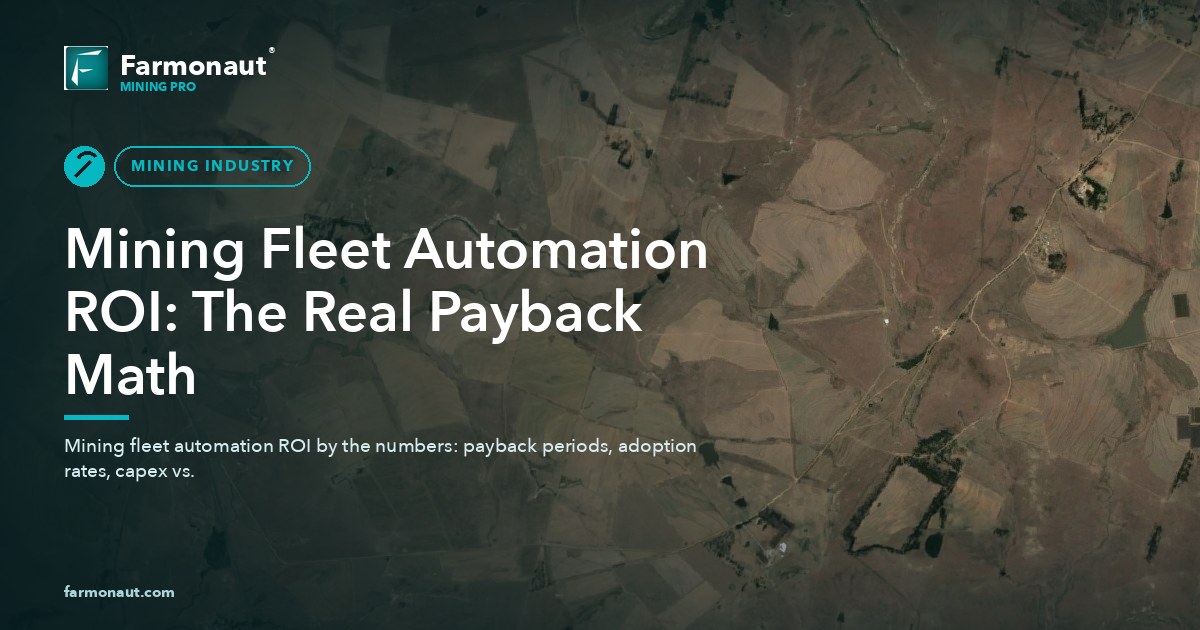 Mining Fleet Automation Roi: The Real Payback Math