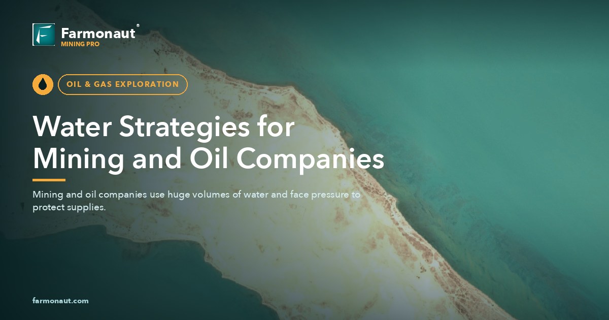 Water Strategies For Mining And Oil Companies