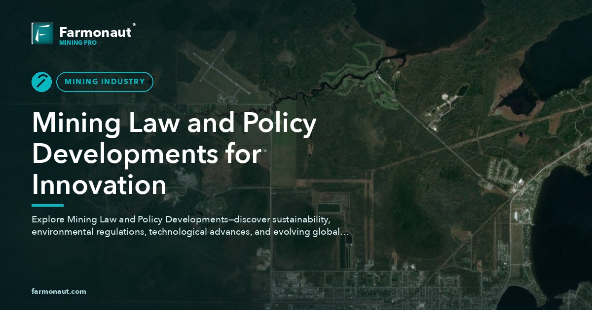 Mining Law And Policy Developments For Innovation