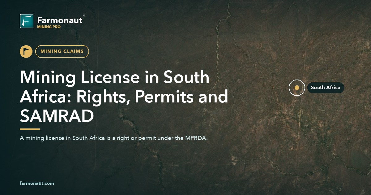 Mining License In South Africa: Rights, Permits And Samrad