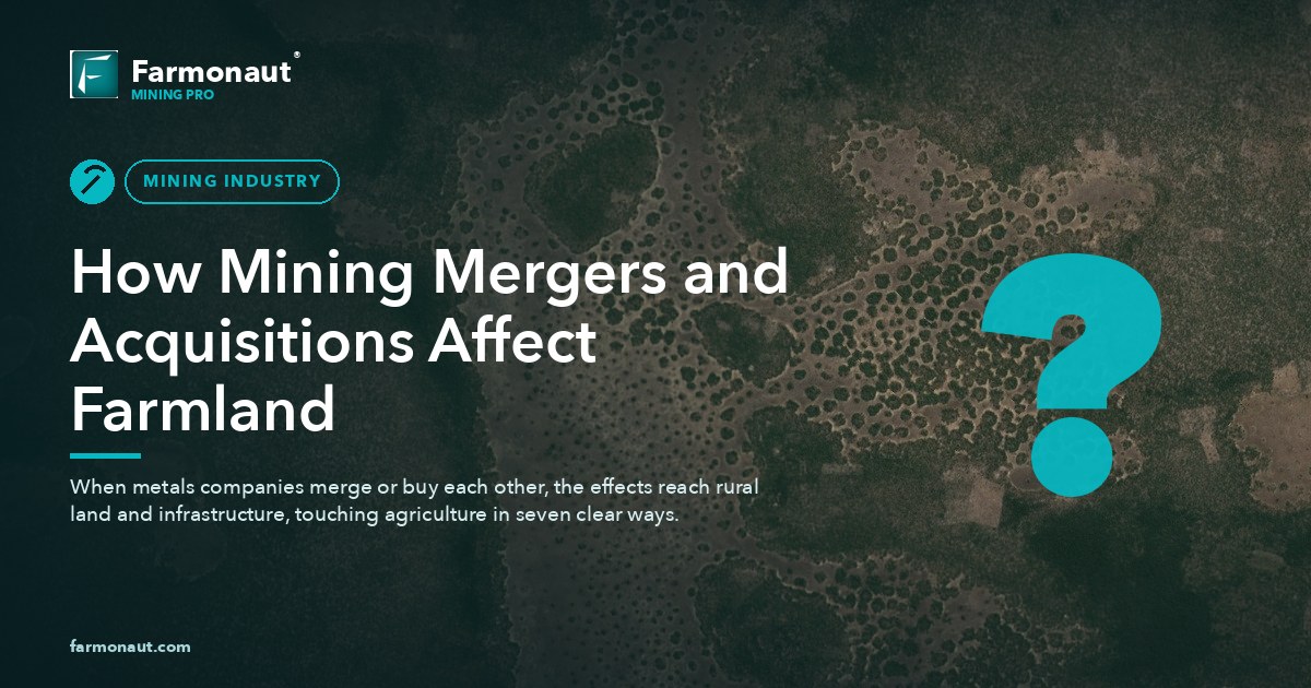 How Mining Mergers And Acquisitions Affect Farmland