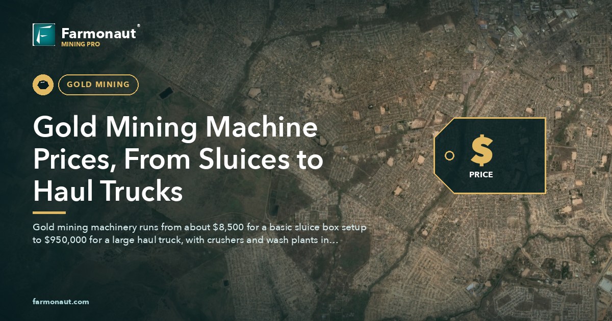 Gold Mining Machine Prices, From Sluices To Haul Trucks