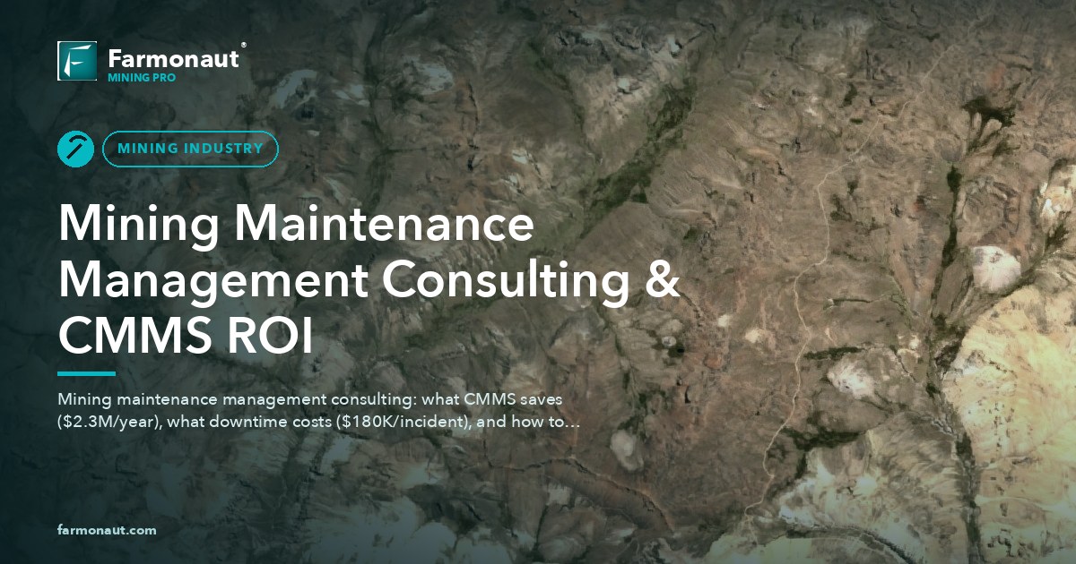 Mining Maintenance Management Consulting &Amp; Cmms Roi