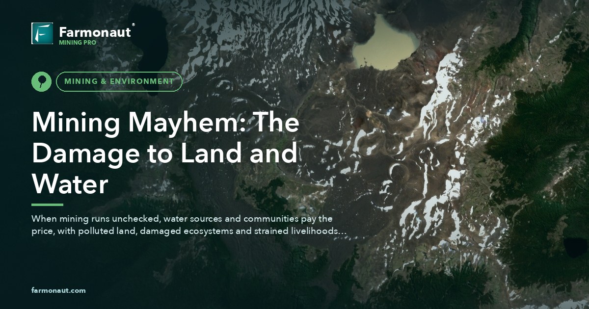 Mining Mayhem: The Damage To Land And Water
