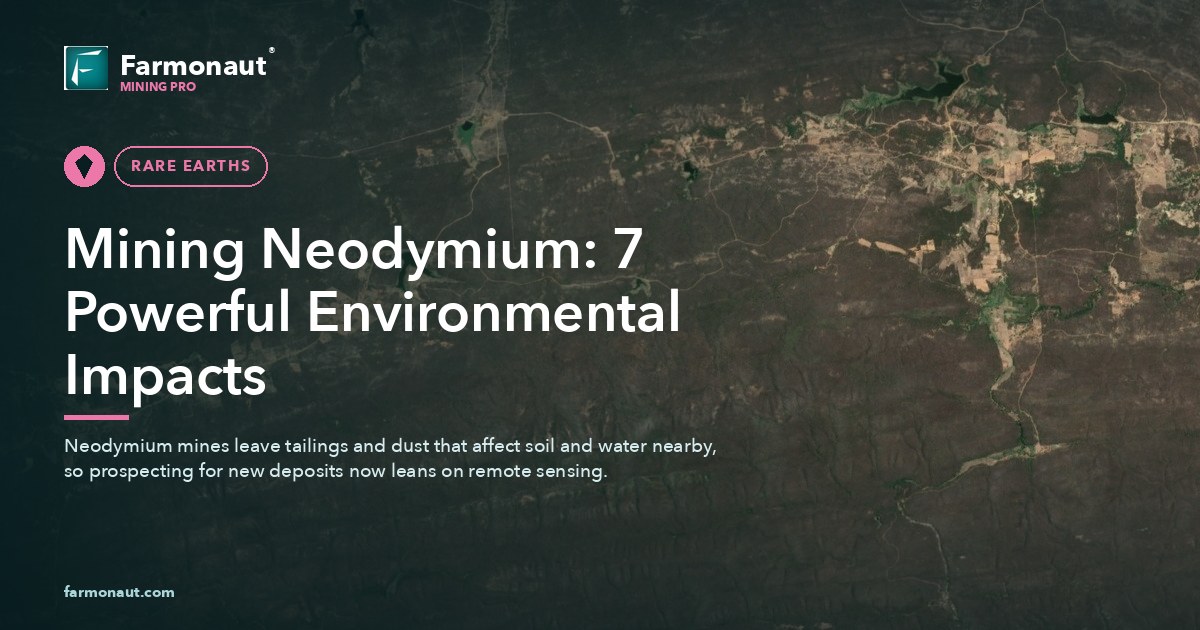 Mining Neodymium: 7 Powerful Environmental Impacts