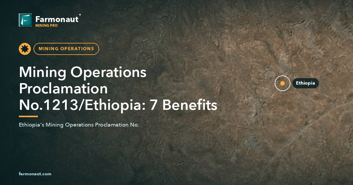 Mining Operations Proclamation No.1213/Ethiopia: 7 Benefits