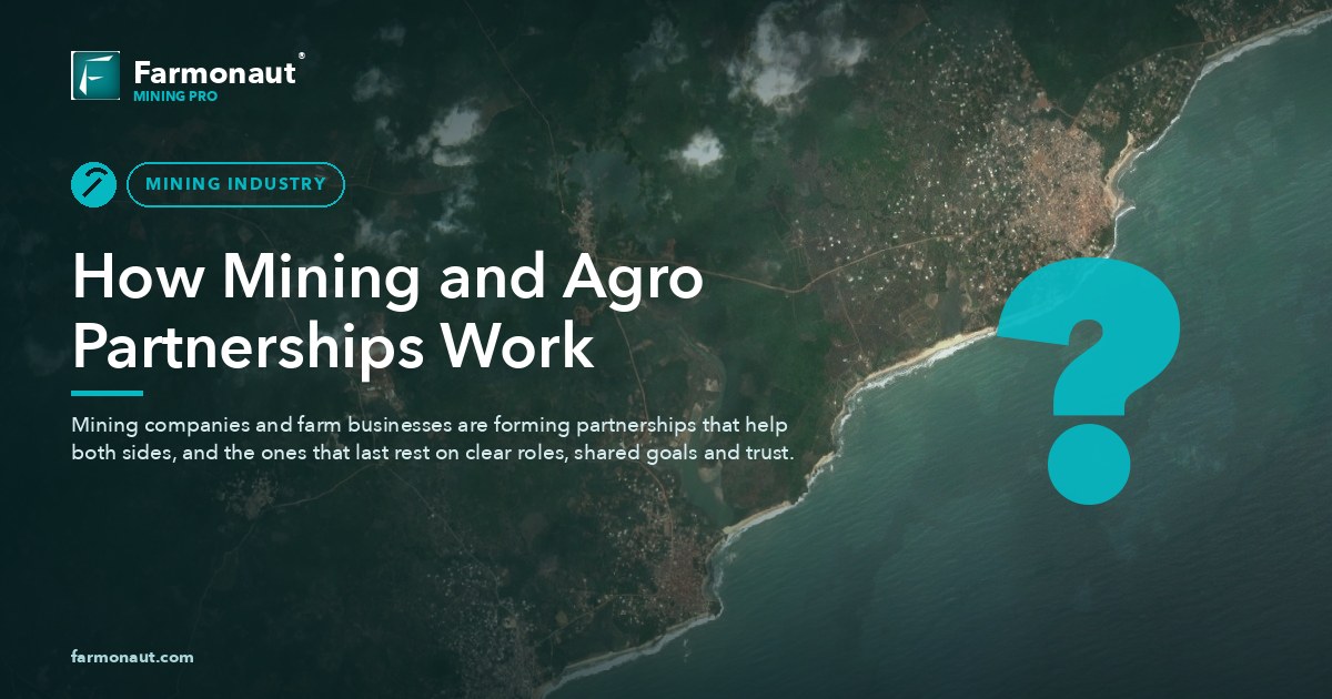 How Mining And Agro Partnerships Work