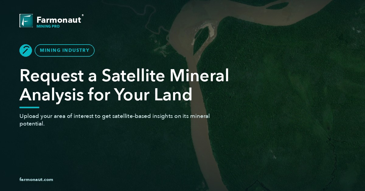 Request A Satellite Mineral Analysis For Your Land