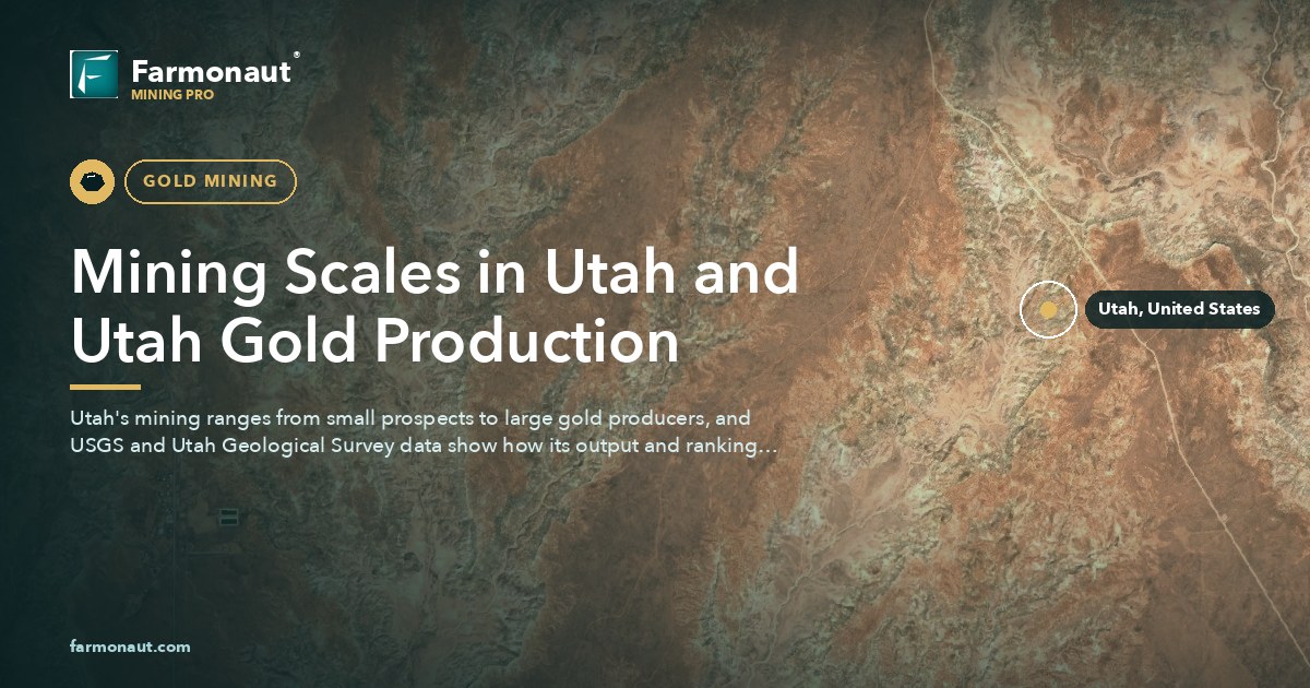 Mining Scales Utah: Gold Output, Maps &Amp; 3D Modeling Guide 57 Mining Scales In Utah And Utah Gold Production