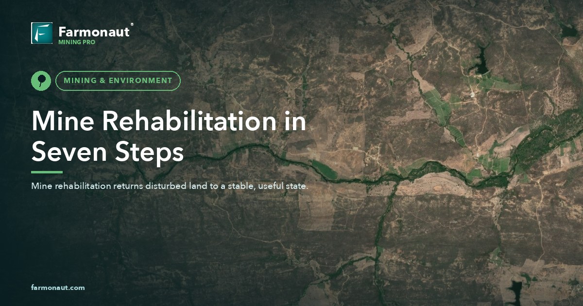 Mine Rehabilitation In Seven Steps