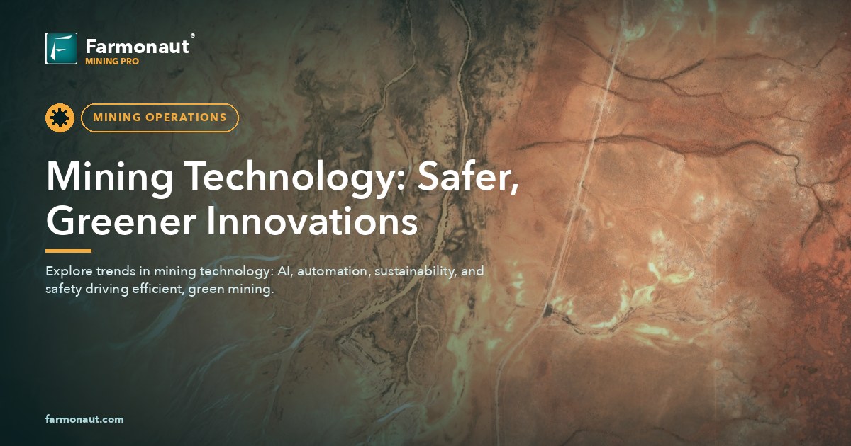 Mining Technology: Safer, Greener Innovations