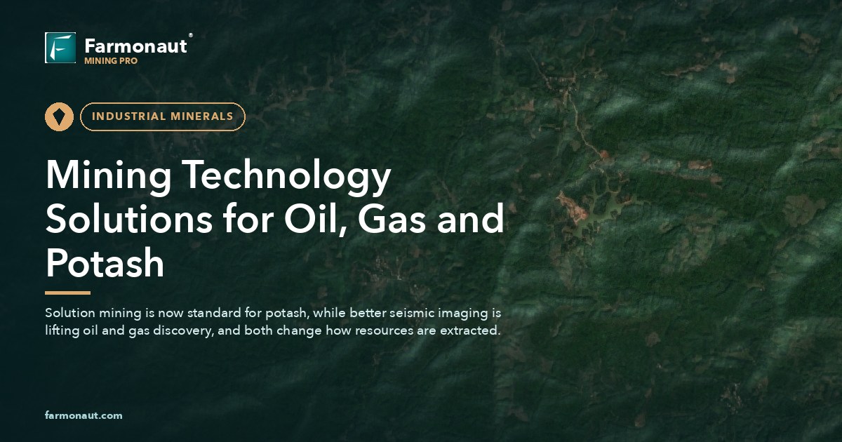 Mining Technology Solutions For Oil, Gas And Potash