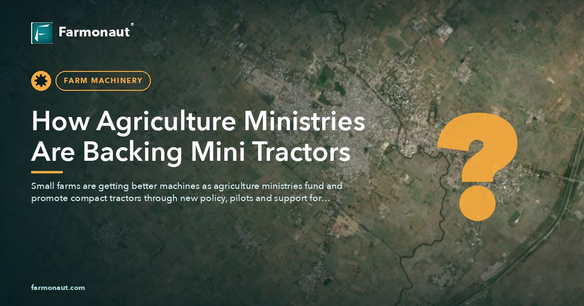 How Agriculture Ministries Are Backing Mini Tractors
