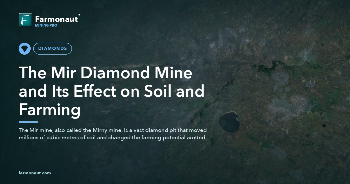 The Mir Diamond Mine And Its Effect On Soil And Farming