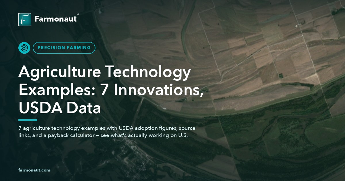 Agriculture Technology Examples: 7 Innovations, Usda Data