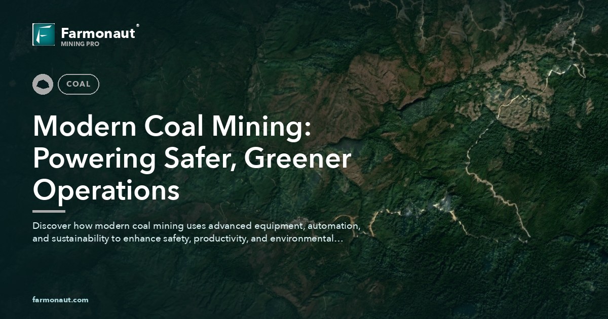 Modern Coal Mining: Powering Safer, Greener Operations