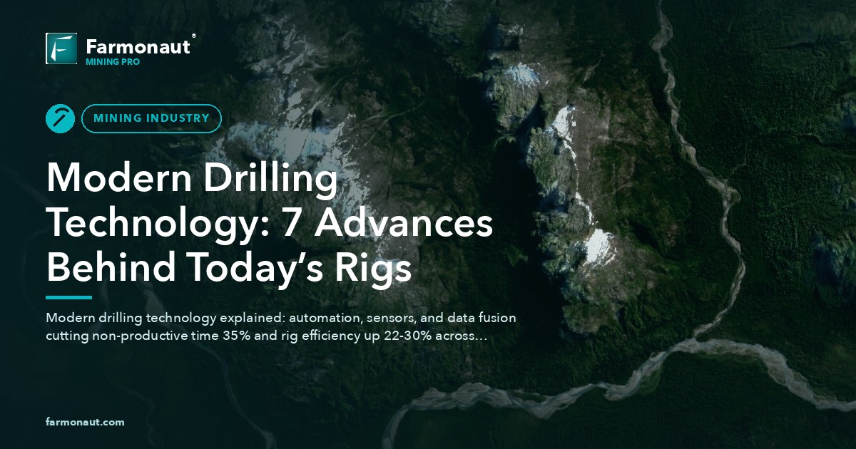 Modern Drilling Technology: 7 Advances Behind Today’s Rigs