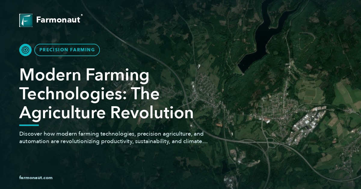 Modern Farming Technologies: The Agriculture Revolution