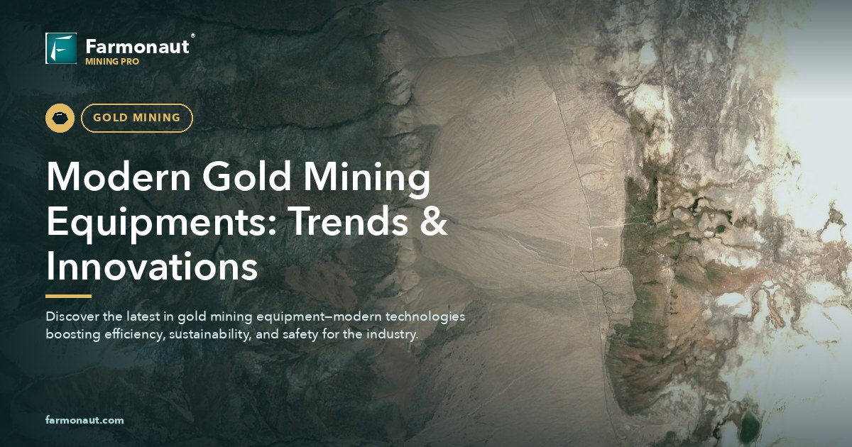 Modern Gold Mining Equipments: Trends &Amp; Innovations