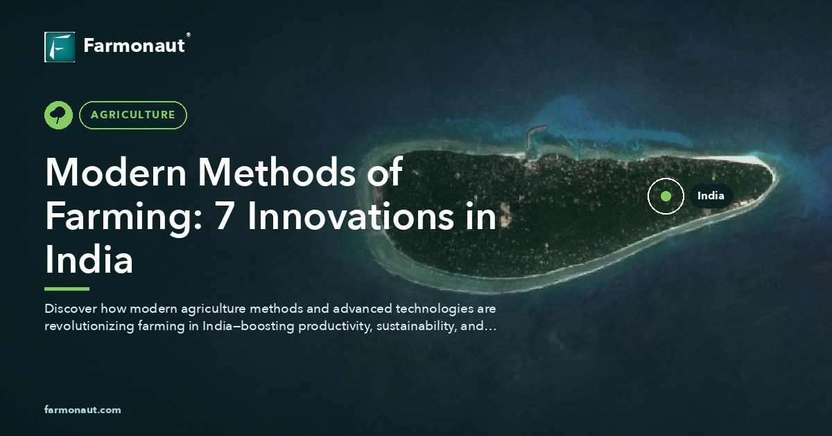 Modern Methods Of Farming: 7 Innovations In India